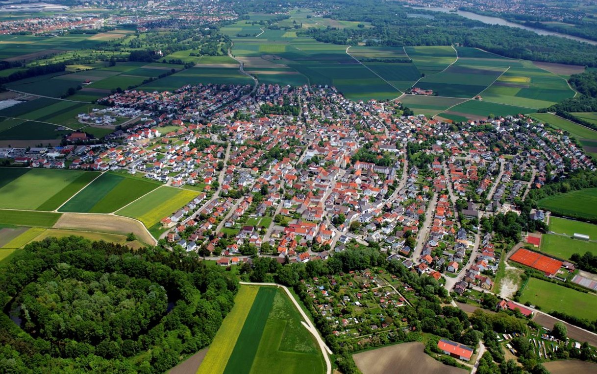 Luftbild Stadtbezirk West