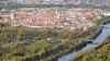 Luftbild Innenstadt Donau Glacis